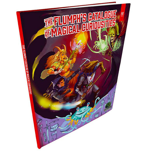 The Flumph’s Catalogue of Magical Curiosities (D&D 5e) book featuring magic items, monsters, and lore.