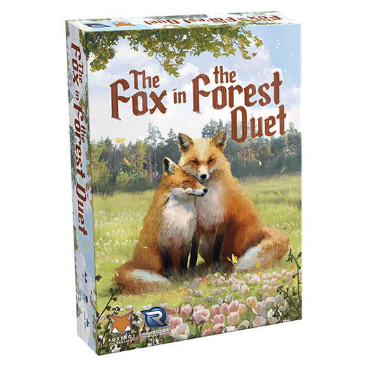 The Fox in the Forest Duet box cover showing two foxes in a meadow.