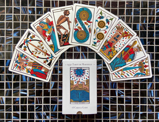 1930 Tarot de Marseille & Guide | Made in USA |