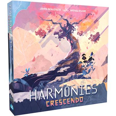 Harmonies Crescendo board game box.