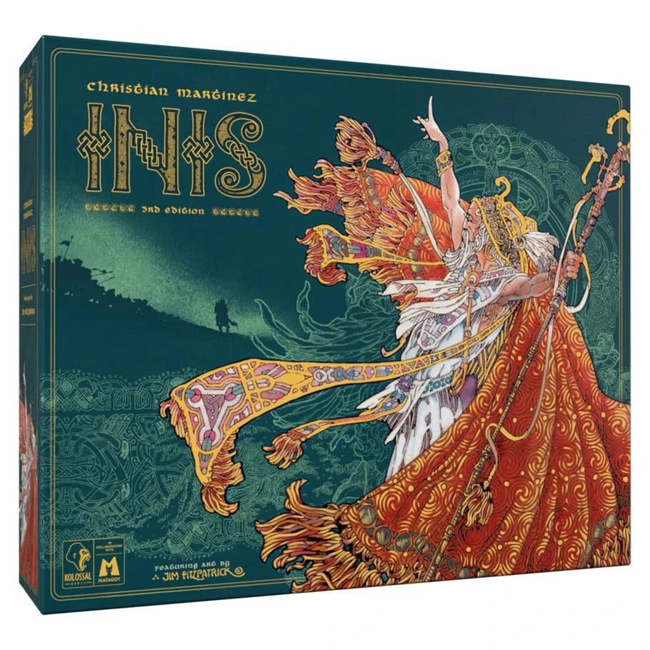 Inis: 3rd Edition strategy board game box.