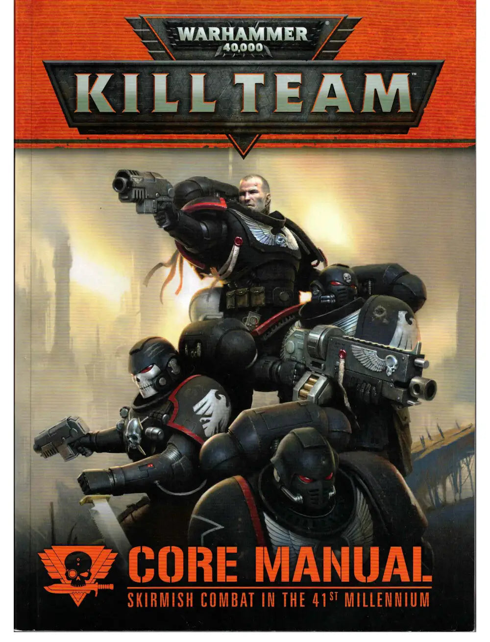 Warhammer 40,000: Kill Team Core Manual, includes rules for battles across 16 factions.