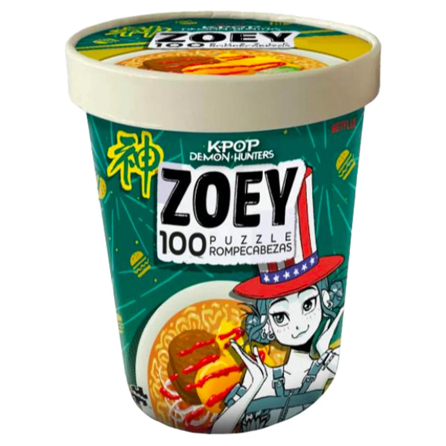 KPop Demon Hunters: Huntr/x Ramen - Zoey (100-Piece Puzzle)