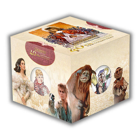 Labyrinth 40th Anniversary Edition cube-shaped Collector’s Box.