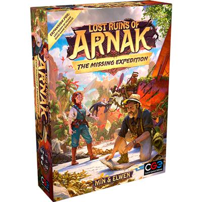 Lost Ruins of Arnak: The Missing Expedition expansion board game.