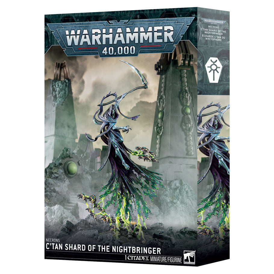 Warhammer 40,000 Necrons Ctan Shard of the Nightbringer product box.