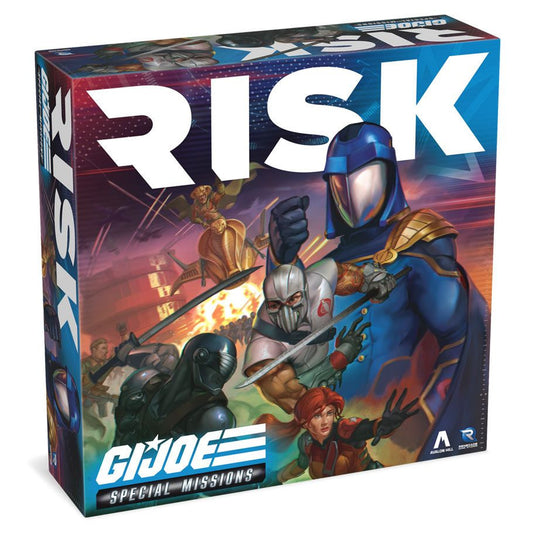 RISK G.I. JOE: Special Missions board game box.