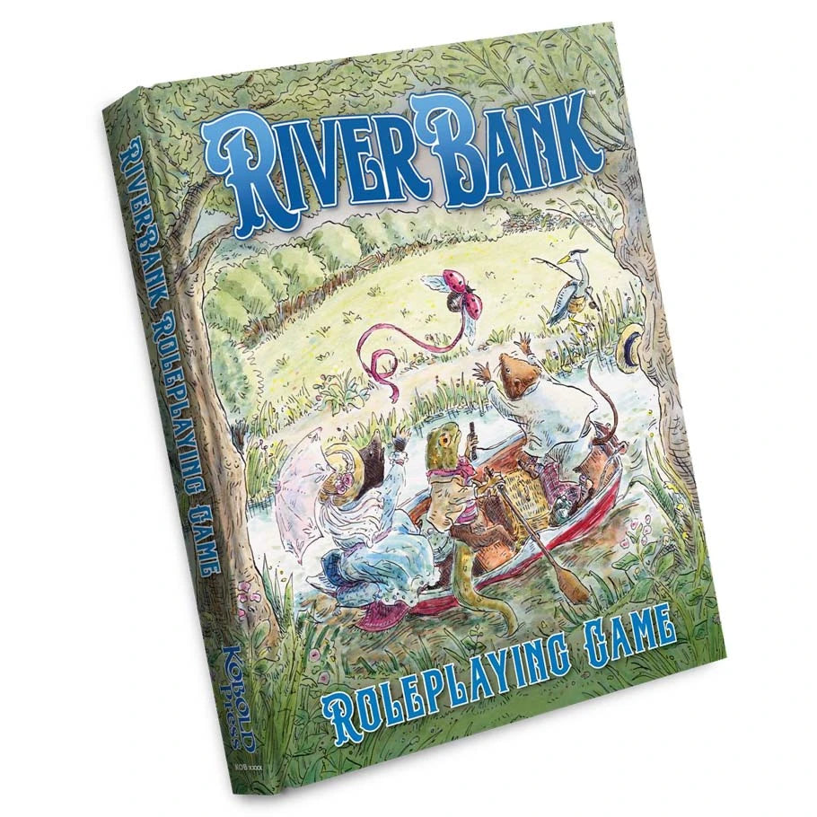Riverbank RPG game box.