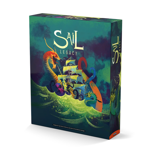 The Sail: Legacy (Standard) board game box.