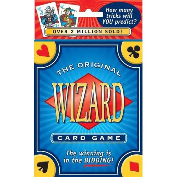 Original Wizard® Card Game deck and packaging.
